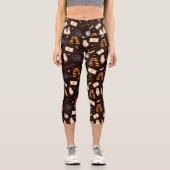 ウィッチ、ウィザード、および魔法パターン カプリレギンス (正面)