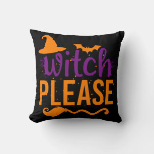ウィッチ プリーズ Tシャツ ウィッチ Tシャツ ハロウィン ジョーク クッション