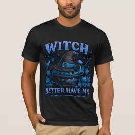 ウィッチ・ベター・ヘブ・マイ・キャンディ おもしろハロウィングラフィック Tシャツ