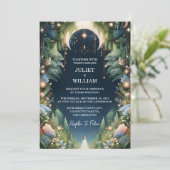 ウィッチ マジカル ドリーム ミスティカル スターズ ムーン ウェディング 招待状 (スタンド正面)