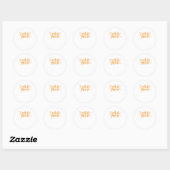ウィッチPleaseシャツHalloween Shirts for Wome ラウンドシール (シート)