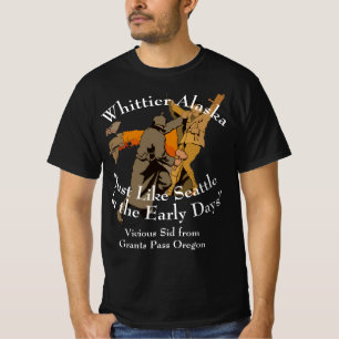 ウィッティアー アラスカ シアトルみたい 2051年前半 Tシャツ