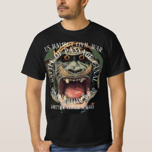 ウィッティア アラスカ ハリバット戦争 vs シワード 1955-57 tシャツ
