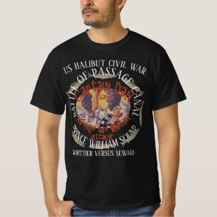 ウィッティア・アラスカ・ハリブト戦争 vs スワード 1955-57 tシャツ