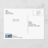 ウィッティア・ア考えるラスカ・ハーバーズ・オブ・ユー・ポストカード ポストカード (裏面)