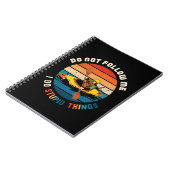 ウィッティカヤックおもしろいカヤックユーモアウォータースポーツ ノートブック (左側)