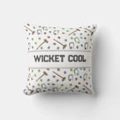 ウィッティクールケットのパンプン手図解入りの、写真付きのお洒落- クッション (正面)