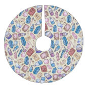 ウィッティ疑問に思ーツリースカート フェイクリネンツリースカート (正面)