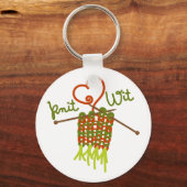 ウィットを編む キーホルダー (正面)