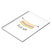 ウィットを編む ノートブック (左側)