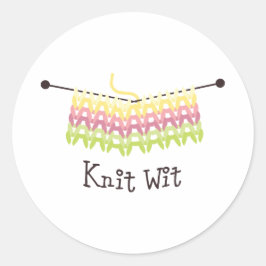ウィットを編む ラウンドシール