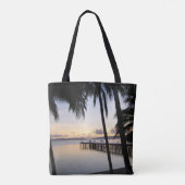 ウィットサンデーアイランズサンセット – オーストラリアのトートバッグ トートバッグ (裏面)