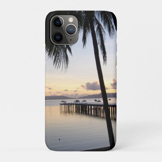 ウィットサンデーアイランズサンセット Case-Mate iPhoneケース (裏)
