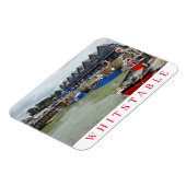 ウィットスタブルハーバービュー冷蔵庫用マグネット マグネット (左側)