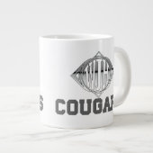 ウィットティエ中学校の新デザイン ジャンボコーヒーマグカップ (正面右)