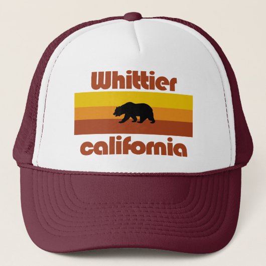 ウィットティエ,カリフォルニア キャップ (正面)