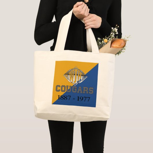 ウィットティエJr高校トートバッグ ラージトートバッグ (正面(商品))