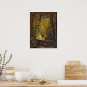 ウィットトレッジトラウト絵画プール ポスター (キッチン)