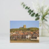 ウィットビーの新しい住居と聖マーガレット教会 ポストカード (スタンド正面)