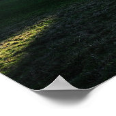 ウィットビーアビー日没 ポスター (角)