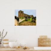 ウィットビーセントメアリー教会の墓地 ポスター (キッチン)