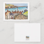 ウィットビー（イギリス） ノートカード (正面/裏面)