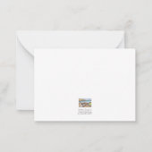 ウィットビー（イギリス） ノートカード (裏面)