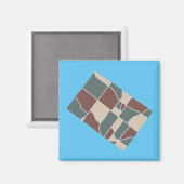 ウィットペイン郷マップ磁石 マグネット (正面/裏面)