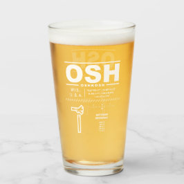 ウィットマンリージョナル空港 OSH タンブラーグラス