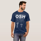 ウィットマンリージョナル空港 OSH Tシャツ (正面フル)