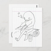 ウィットリン、ウィスリン、ドリンビール ポストカード (正面/裏面)