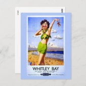 ウィットリーベイヴィンテージアド ポストカード (正面/裏面)