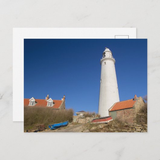 ウィットリー湾セントメアリーズ島 ポストカード (正面/裏面)