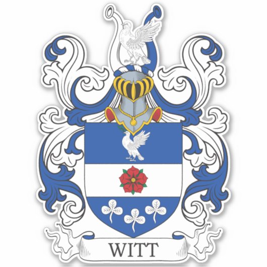 ウィット家紋 シール (正面)