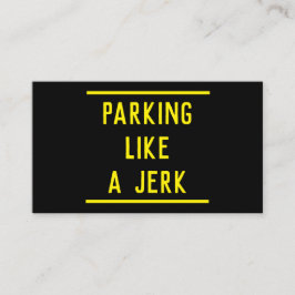 ウィット・バッド・パーキング コーリングカード