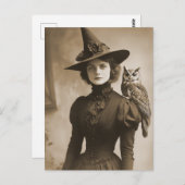 ウィッビクトリアンチセピアポートレートスタイル11 ポストカード (正面/裏面)