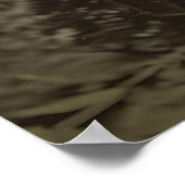 ウィッビクトリアンチセピアポートレートスタイル3 ポスター (角)