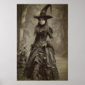 ウィッビクトリアンチセピアポートレートスタイル3 ポスター (正面)