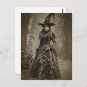 ウィッビクトリアンチセピアポートレートスタイル3 ポストカード (正面/裏面)