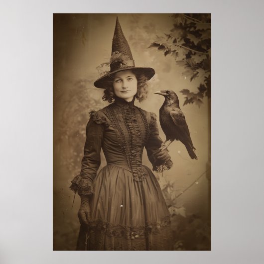 ウィッビクトリアンチセピアポートレートスタイル5 ポスター (正面)