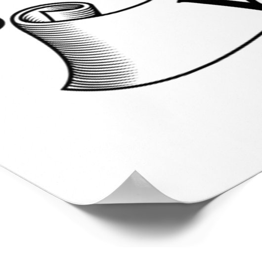 ウィップル家紋 ポスター (角)