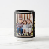 ウィッメリーシュズカスタムフォトホリデーマグ ツートーンマグカップ (中央)