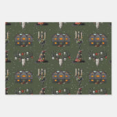 ウィッメリーチマスラッピング紙 ラッピングペーパーシート (正面3)