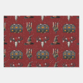 ウィッメリーチマスラッピング紙 ラッピングペーパーシート (正面2)