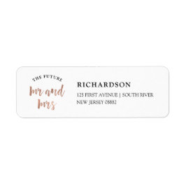 ウィッモダンシュ |フェイクバラ金ゴールド未来 ラベル