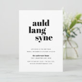 ウィッモダンシュ |大晦日パーティの招待状 招待状 (スタンド正面)