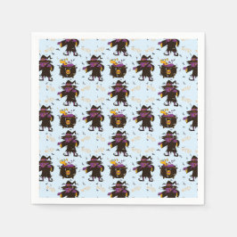 ウィッ不気味チクセハローウィンパーティ スタンダードカクテルナプキン