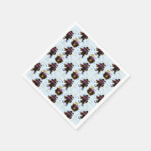 ウィッ不気味チクセハローウィンパーティ スタンダードカクテルナプキン (角)