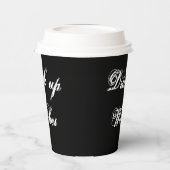 ウィッ不気味チハロウィーン紙カップ 紙コップ (左)