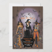 ウィッ不気味チハローウィンパーティ 招待状 (正面)
